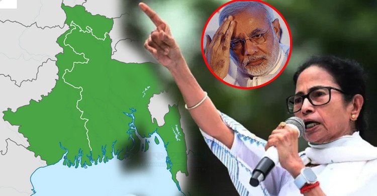 ‘বাংলায় হাত দিলে দিল্লি কেড়ে নেব’ বিজেপিকে হুঁশিয়ারি মমতার